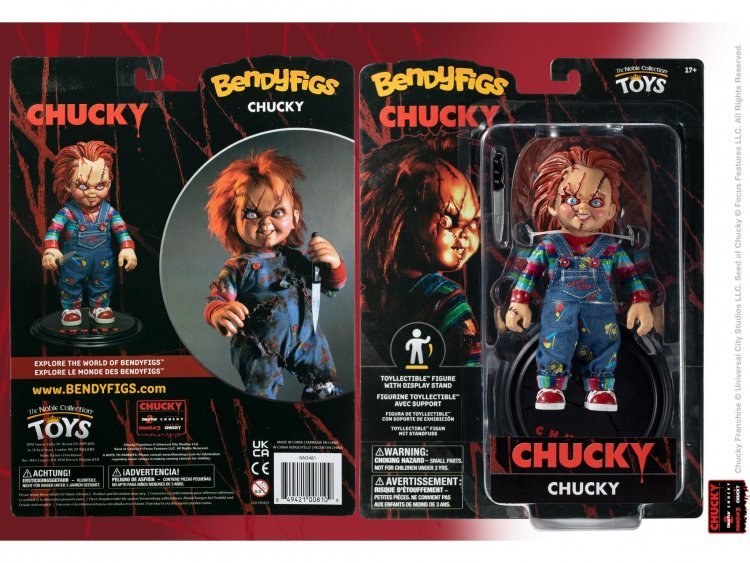 Фигурка Bendyfig Чаки