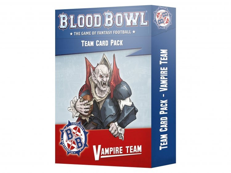Vampire Team Team Card Pack (предзаказ 2023, Blood Bowl)