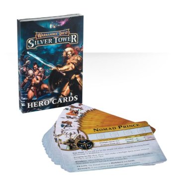 Warhammer Quest Silver Tower Hero Cards