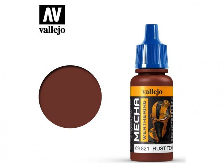 Краска Vallejo Mecha Weathering: Rust Texture (Matt) 69.821