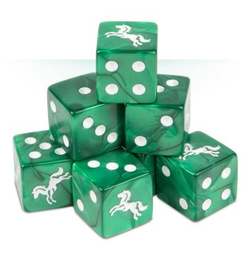 Lord of the Rings Hobbit Rohan Dice Set 99221499014 (Limited, OOP, New Unopened)