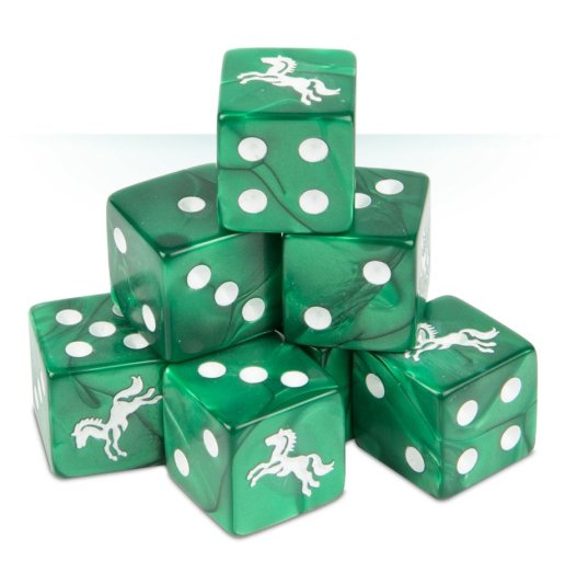 Lord of the Rings Hobbit Rohan Dice Set 99221499014 (Limited, OOP, New Unopened)