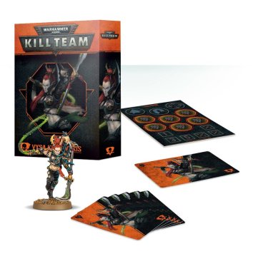 Kill Team: Vysa Kharavyxis Drukhari Commander Set