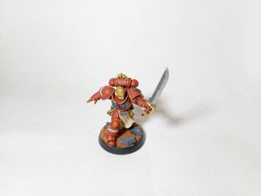 Warhammer 40k Space Marine Blood Angels Lieutenant Tolmeron x1 (Pro-Painted)