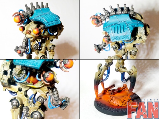 Warhammer 40000 Necron Canoptek Reanimator (Pro-Painted)