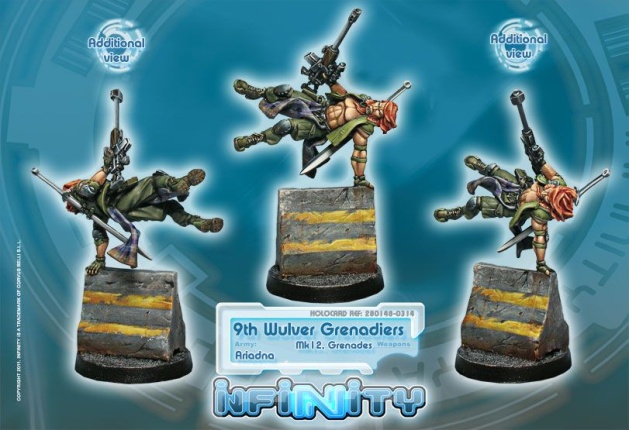 9th Wulver Grenadiers (MK12, Grenades)