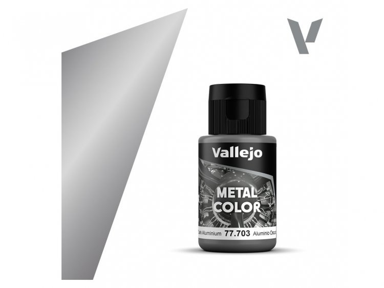 Краска Vallejo Metal Color: Dark Aluminium 77.703 (32 мл)