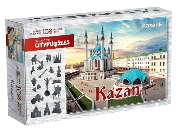 Пазл Wooden Citypuzzles: Казань