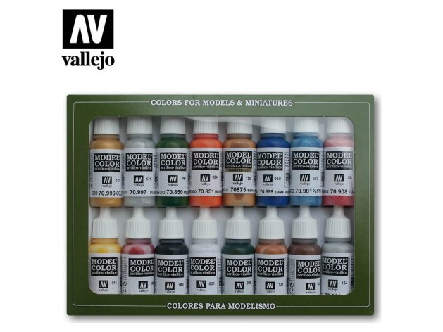 Набор красок Vallejo Model Color: Folkstone Specialist 70.102
