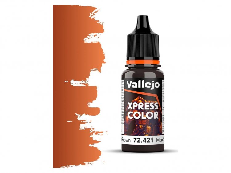 Краска Vallejo Xpress Color: Copper Brown 72.421