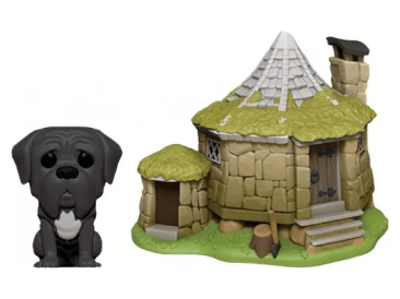 Фигурка Funko POP! Town. Harry Potter: Hagrid's Hut and Fang