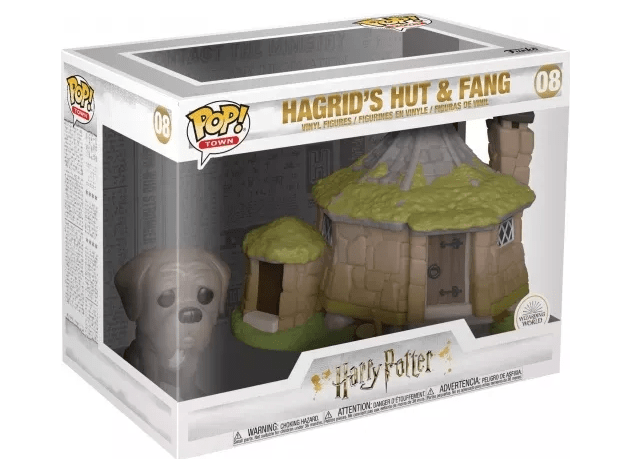 Фигурка Funko POP! Town. Harry Potter: Hagrid's Hut and Fang
