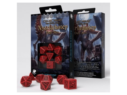 Набор кубиков Call of Cthulhu, 7 шт., The Outer Gods Nyarlathotep