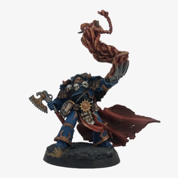 Warhammer 30k Horus Heresy Traitor Librarian in Cataphractii Armour (Pro-Painted)