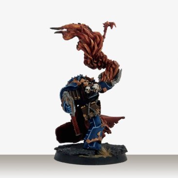 Warhammer 30k Horus Heresy Traitor Librarian in Cataphractii Armour (Pro-Painted)