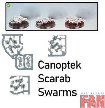 Indomitus Canoptek Scarab Swarms x3