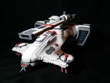 Warhammer 40k Tau Empire Hammerhead Gunship (Pro-Painted)