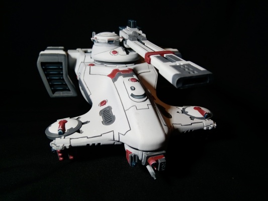 Warhammer 40k Tau Empire Hammerhead Gunship (Pro-Painted)