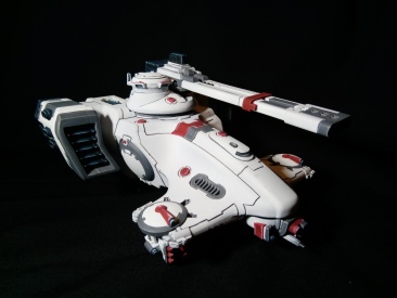 Warhammer 40k Tau Empire Hammerhead Gunship (Pro-Painted)