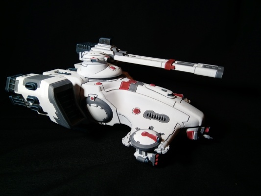 Warhammer 40k Tau Empire Hammerhead Gunship (Pro-Painted)