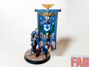 Warhammer 40k Space Marine Ultramarines Primaris Chapter Аncient (Pro-Painted)