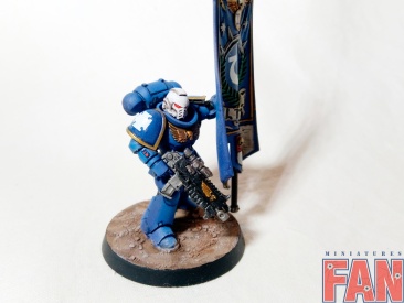 Warhammer 40k Space Marine Ultramarines Primaris Chapter Аncient (Pro-Painted)