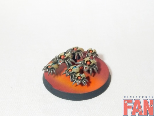 Warhammer 40000 Necron Canoptek Scarab Swarms x3 (Pro-Painted)