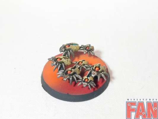 Warhammer 40000 Necron Canoptek Scarab Swarms x3 (Pro-Painted)