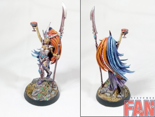 Warhammer Age of Sigmar Underworlds Beastgrave - Morgwaeth&#039;s Blade-coven x5 (Pro-Painted)