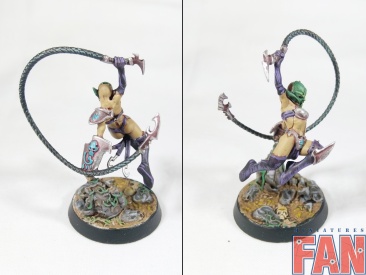 Warhammer Age of Sigmar Underworlds Beastgrave - Morgwaeth's Blade-coven x5 (Pro-Painted)