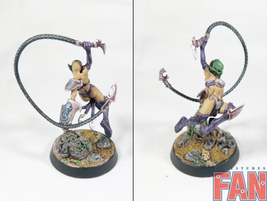 Warhammer Age of Sigmar Underworlds Beastgrave - Morgwaeth&#039;s Blade-coven x5 (Pro-Painted)