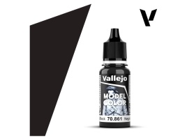 Краска Vallejo Model Color: Gloss Black 70.861