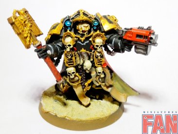 Warhammer 40k Special Edition Space Marine Terminator Chaplain (Pro-Painted)