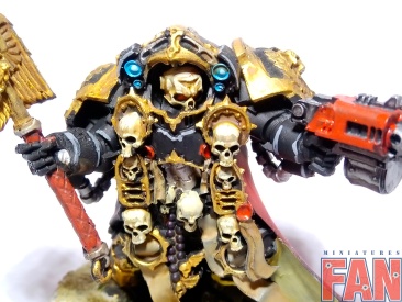 Warhammer 40k Special Edition Space Marine Terminator Chaplain (Pro-Painted)