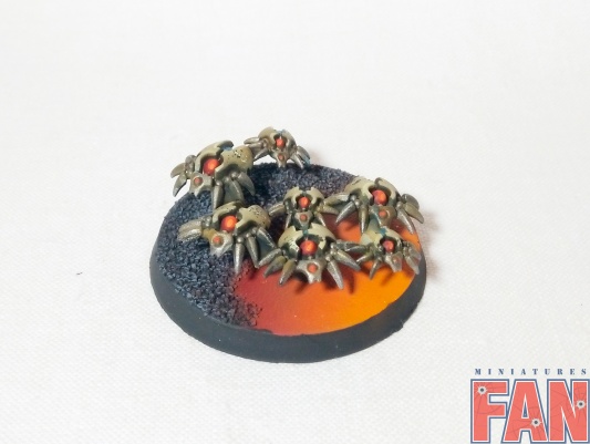 Warhammer 40k Necron Canoptek Scarab Swarms x3 (Painted)