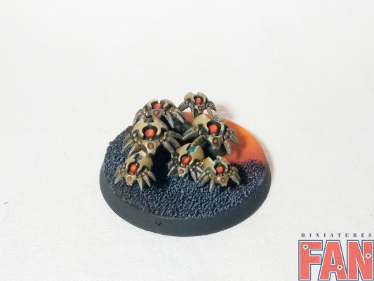 Warhammer 40k Necron Canoptek Scarab Swarms x3 (Painted)