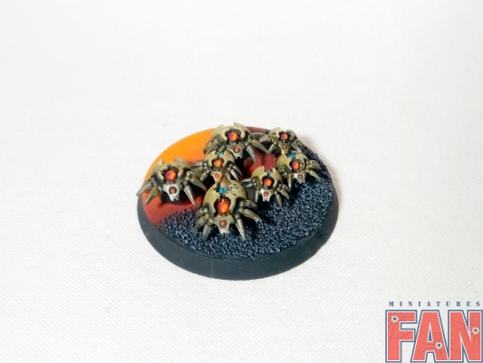 Warhammer 40k Necron Canoptek Scarab Swarms x3 (Painted)