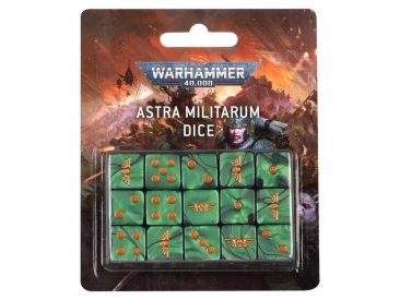 Astra Militarum Dice Set (предзаказ 2023, Warhammer 40k)