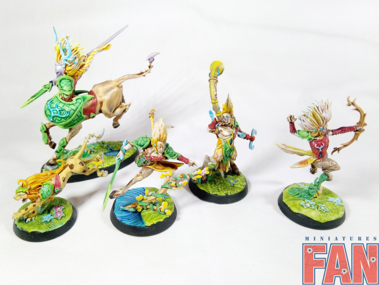 Warhammer Age of Sigmar Underworlds Beastgrave - Skaeth’s Wild Hunt Warband (Pro-Painted)