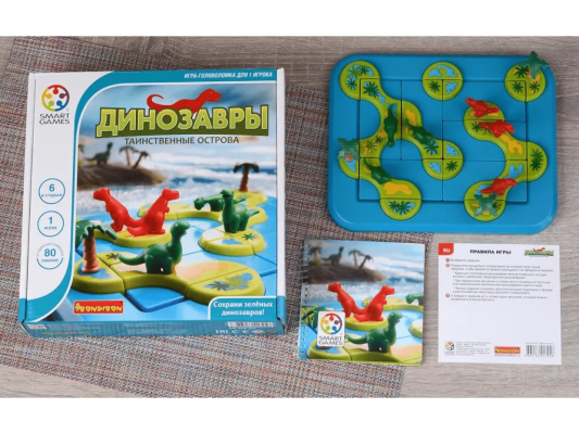 Настольная игра Динозавры. Таинственные острова