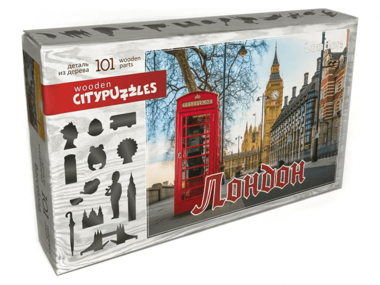 Пазл Wooden Citypuzzles: Лондон