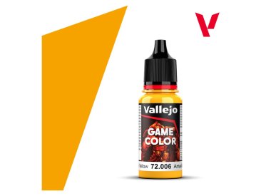 Краска Vallejo Game Color: Sun Yellow 72.006