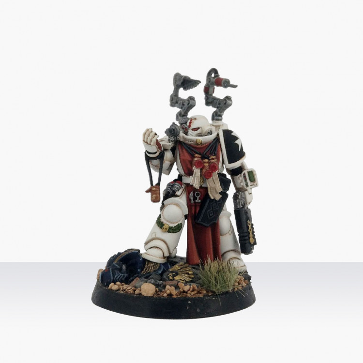 Warhammer 40000 Black Templars Primaris Apothecary (Pro-Painted)