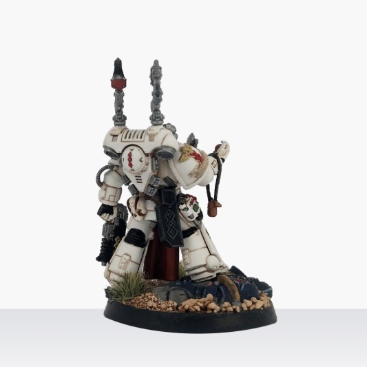 Warhammer 40000 Black Templars Primaris Apothecary (Pro-Painted)