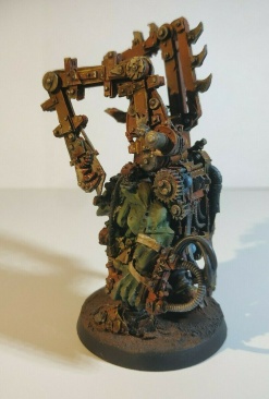 Warhammer 40k Fogeworld Ork Mek Boss Buzzgob (Pro-Painted)