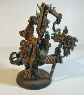 Warhammer 40k Fogeworld Ork Mek Boss Buzzgob (Pro-Painted)