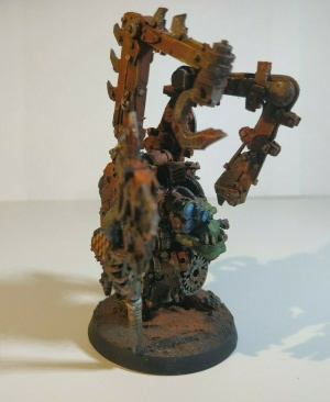 Warhammer 40k Fogeworld Ork Mek Boss Buzzgob (Pro-Painted)