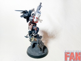 Warhammer 40k Primaris Space Marine Raven Guard Kayvaan Shrike (Pro-Painted)