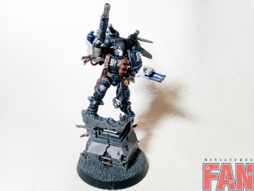 Warhammer 40k Primaris Space Marine Raven Guard Kayvaan Shrike (Pro-Painted)