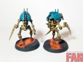 Warhammer 40000 Necron Cryptothralls x2 (Pro-Painted)